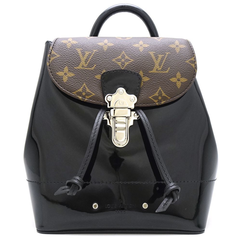 Louis Vuitton Patent Leather Monogram Rucksack